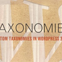 Custom Taxonomies